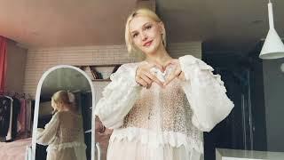 Transparent Babydoll Dress Try-On Haul 4K Quality Ultra Realistic Dress