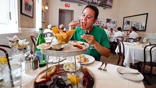 BEST SEAFOOD in Atlantic City!!  USA FOOD TOUR - Anthony Bourdain New Jersey (Day 2)