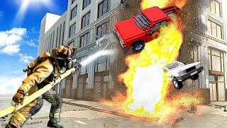 FIRE TORNADO DESTROYS CITY! (Teardown)