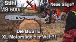 Zurückgeschickt nach 2 Wochen?!  Stihl MS 500i im Test!