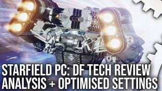 Starfield PC - Digital Foundry Tech Review - Best Settings, Xbox Series X Comparisons + More