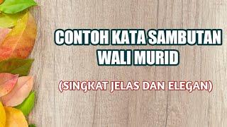 Contoh Sambutan Wali Murid di Acara Perpisahan / Kelulusan sekolah / Wisuda TPQ/TPA