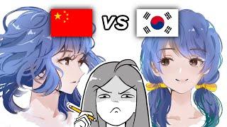 Which Country Draws the BEST Hair?