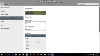 Windows 10 Alt Yazı Ayarları