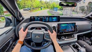 2025 Ford Expedition Platinum Max - POV First Drive (Binaural Audio)