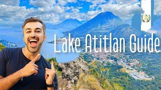 Most Beautiful Spot In GUATEMALA | LAKE ATITLAN Travel Guide