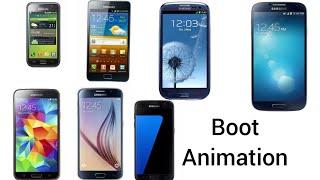 Samsung Galaxy s boot animation S1 S2 S3 S4 S5 S6 S7