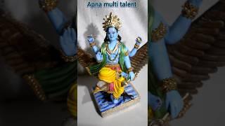 How to make Vishnu ji || lord Vishnu idol making || Apna multi talent #Shorta