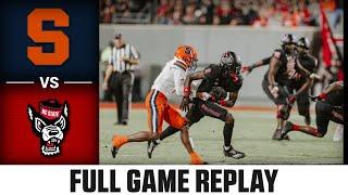 Syracuse vs. NC State Full Game Replay | 2024 ACC Football