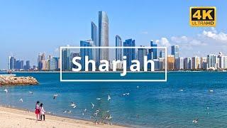 Sharjah , United Arab Emirates  | 4K Drone Footage. تصوير جوي مدينة الشارقة