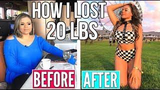 HOW I LOST 20 LBS IN TWO MONTHS!! How To Lose Weight! | Krazyrayray