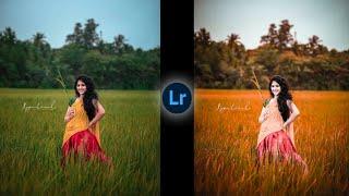 Lightroom Oring Blue Tone Photo Editing //Lr Photo Editing Kaise Kare //Preset download free //