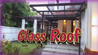 Steel frame For Glass roof/ එන්න අපිත් එක්ක බය නැතිව වීදුරු උඩ ඇවිදින්න