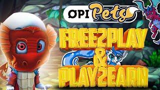 OpiPets: A free game where everyone can make money / Free2Play and Play2Earn