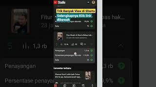 Rahasia Banyak Views di YouTube Shorts