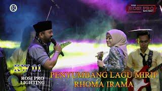 LILIN HERLINA BAWAKAN LAGU  DERITAMU DERITAKU BIKIN NETES AIR MATA ( ROSI PRO MUSIC )