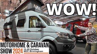 Our *TOP PICKS* from the 2024 Motorhome and Caravan Show @ NEC!