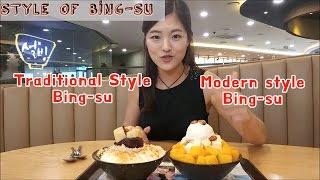 [ENG] 한국인의 대표 여름 디저트, 빙수!! 설빙 뿌시기! ｜How to eat Korean Summer treat called Bingsu? [테이스티코리아]