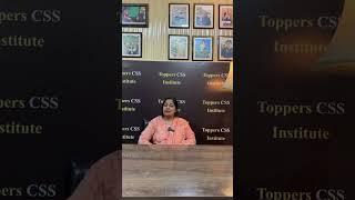 CSS Teacher Tahira | Describing features of Toppers CSS Institute