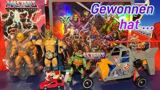 The winner is? Unboxing Ghostbusters Ecto-3, He-Man, Ultimate Warrior, Thunderhawk & TMNT Raphael