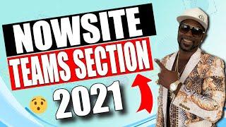 Nowsite Marketing Teams Section 2021 - Nowsite Review - Must See!