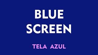 Rain Sound for Sleeping and Relaxing Blue Screen⏳ 11 Hours Good Sleep!#13