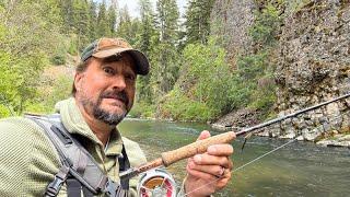 I was fly fishing when all hell broke loose