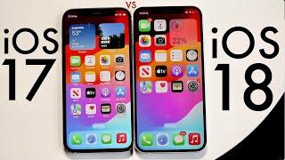 iOS 18 Vs iOS 17 On iPhone 12! (Speed Comparison)