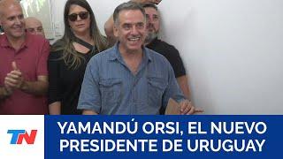 ELECCIONES EN URUGUAY: El opositor de izquierda Yamandú Orsi ganó el balotaje en Uruguay