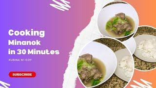 Cooking Minanok ‍ #lutongbahay  #pinoyfood #pagkaingprobinsya