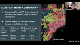 HIST 717 Presentation - Mapping Displacement in Historical Detroit: Black Bottom and Paradise Valley