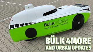 Bülk 4More and Bülk Urban Velomobile Upgrades