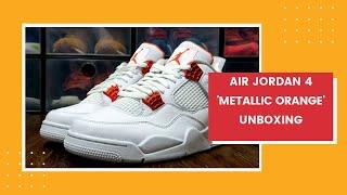 The Jordan Hunt ep. 1! Air Jordan 4 'Metallic Orange' Unboxing!