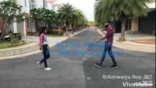 ILLEGAL WEAPON || FREESTYLE || Sanjana Saha Ft. Prashu Jain