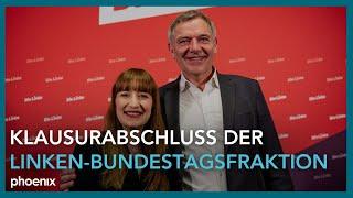 Klausur-Abschluss DIE LINKE: Statements u.a. von Heidi Reichinnek und Jan van Aken | 28.03.25