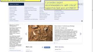 Oxford Bibliographies Online: A short guide