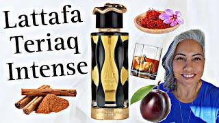 Lattafa Teriaq INTENSE Review | Spicy Boozy BEAST | Glam Finds | Fragrance Reviews |