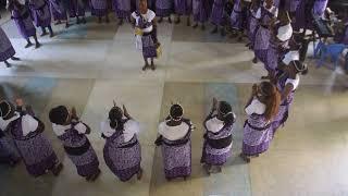 Cassandra's women group performing Pokomo traditional dance in Mtopanga Methodist,Mombasa