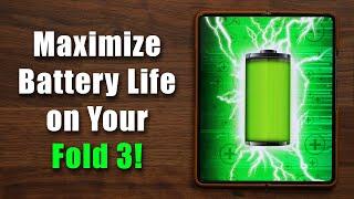 10 Tips to Dramatically Extend The Battery Life on Your Samsung Galaxy Z FOLD 3
