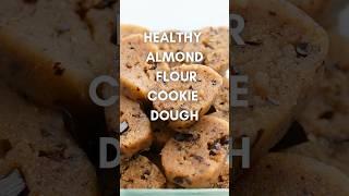 Easy No Bake Sweet Treat! #cookiedough #almondflourrecipe