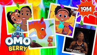 OmoBerry Drawing & Coloring Compilation | Art Videos For Kids +  Drawing For Kids + Coloring Videos