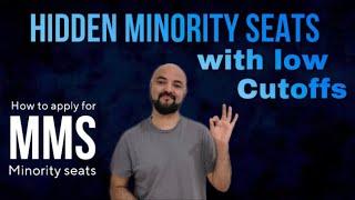 Hidden Minority Seats with Low cutoffs in MBA CET 2023! | How to apply for MMS Minority Seats