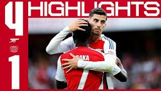 BIG WIN IN N5 | HIGHLIGHTS | Arsenal vs Bayer Leverkusen (4-1) | Zinchenko, Trossard, Jesus, Havertz