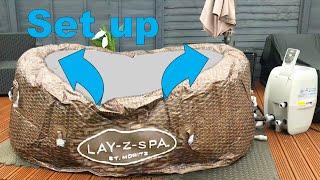 Lay Z Spa Set Up | Any Lay Z Spa | St Moritz 2021 