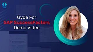 SAP SuccessFactors Training | Gyde for SAP SuccessFactors Demo