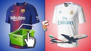 La Liga Kit Sponsors 2017 / 2018 - Footchampion