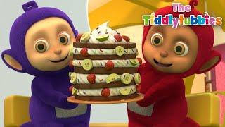 Tubby Toast Cake | Tiddlytubbies | Cartoons for Kids | WildBrain Little Ones