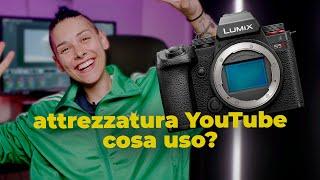 La mia Attrezzatura Video e Audio per FARE VIDEO su YOUTUBE nel 2023