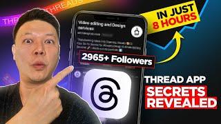 How to Grow On Threads | Instagram Threads | How to increase followers on Threads | threads