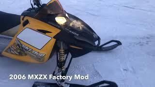 2006 Skidoo mxzx 600 Factory Mod